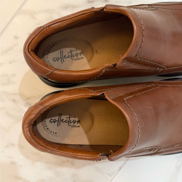 Clark’s Men’s Comfort Collection Brown Slip on Loafer Size 11 - Picture 8 of 8